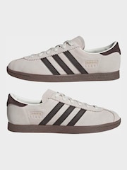 adidas Originals White Stadt Trainers - Image 5 of 9