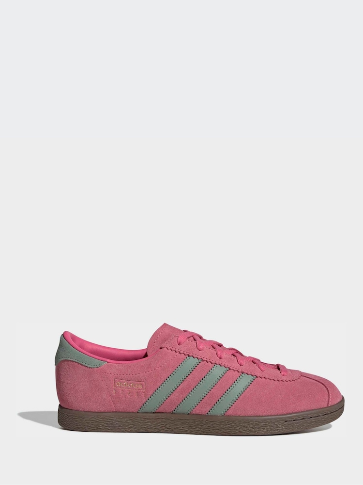 adidas Originals Pink Stadt Trainers - Image 1 of 9