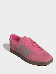 adidas Originals Pink Stadt Trainers - Image 3 of 9