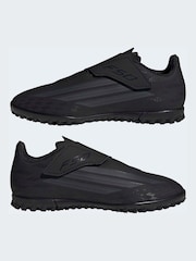 adidas Black F50 Club Velcro Turf Kids Football Trainers - Image 4 of 10
