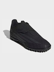 adidas Black F50 Club Velcro Turf Kids Football Trainers - Image 9 of 10