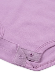 Nike Purple Infant Frilled Edge Bodysuit and Leggings Set - Image 4 of 5