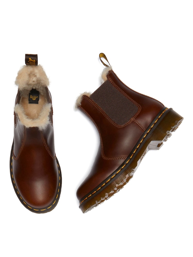 Dr. Martens Brown 2976 Leonore Orleans Boots - Image 2 of 4 Dr. Martens Brown 2976 Leonore Orleans Boots - Image 2 of 4