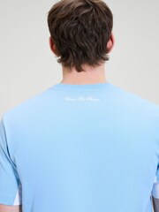 Ellesse Blue Dinelli T-Shirt - Image 3 of 4