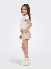 ONLY KIDS Baby Cherry Diamente White T-Shirt - Image 2 of 5
