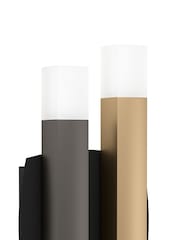 Eglo Black And Grey And Brown Estanterios Wall Light - Image 3 of 5