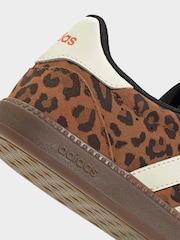 adidas Brown/Off-white Breaknet Sleek Trainers - Image 9 of 9