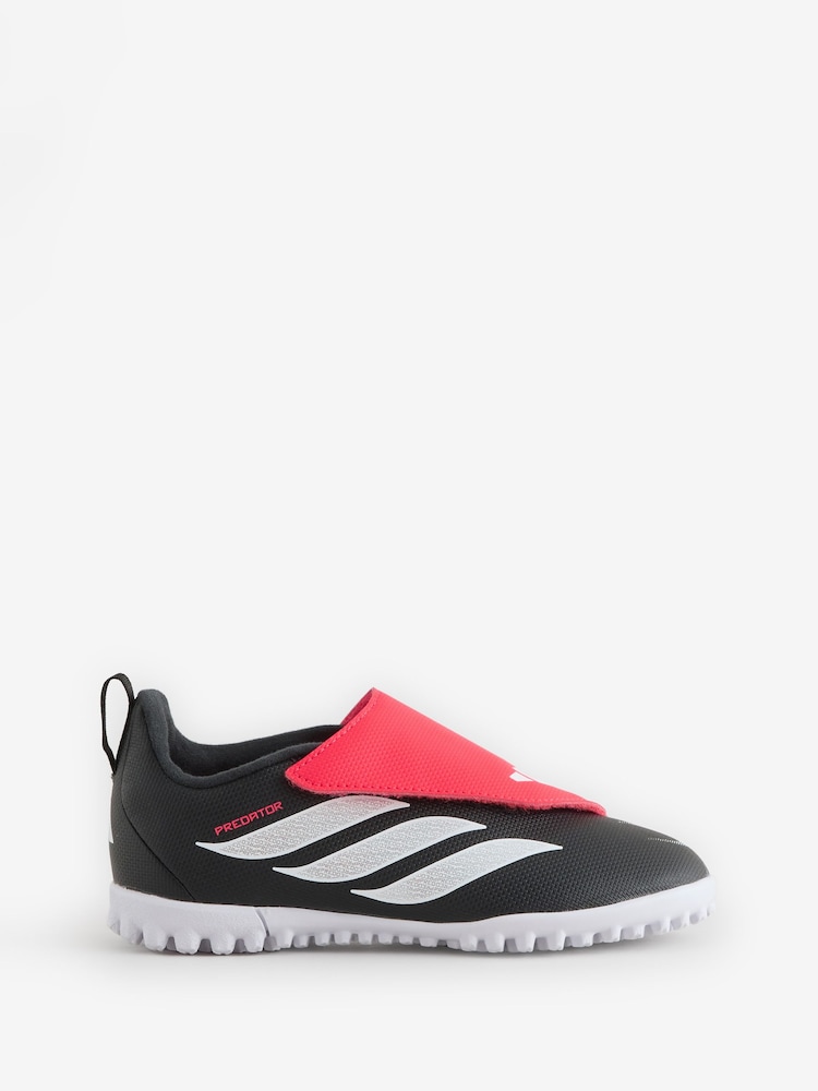 adidas Predator Club Velcro Fold-Over Tongue Turf Kids Football Trainers - Image 1 de 1