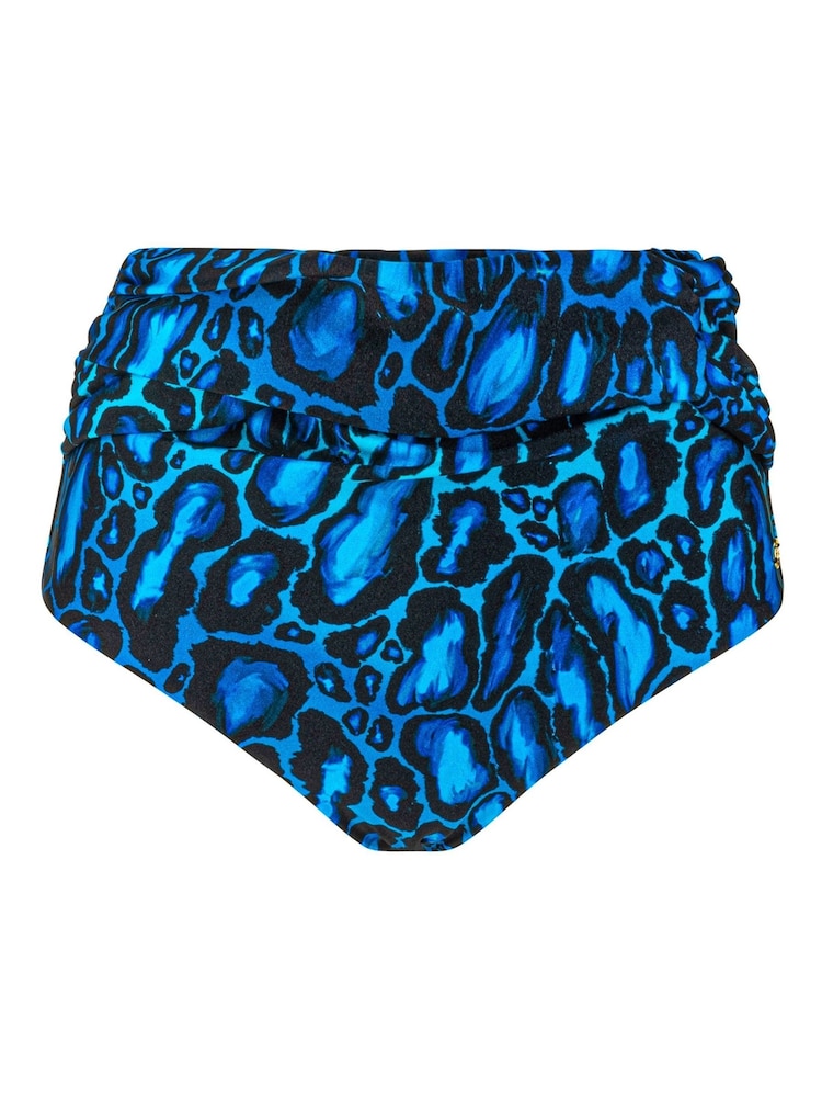 Seaspray Blue Serengeti High Waisted Bikini Briefs - Image 5 of 5