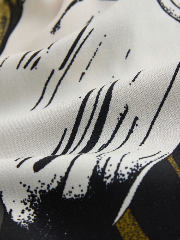 Green Palm Button Through Short Pyjamas Set - Image 8 of 8