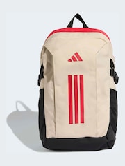adidas Brown 3 Stripe VIII Bag - Image 1 of 5