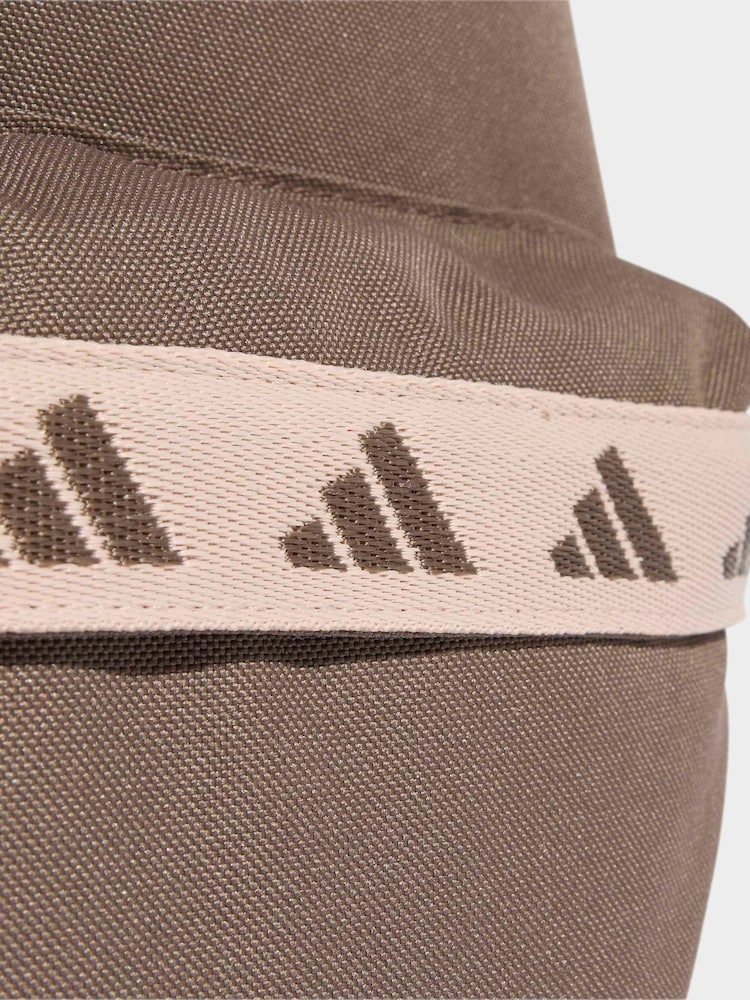 adidas Brown CL Tape Backpack Bag - Image 5 of 5