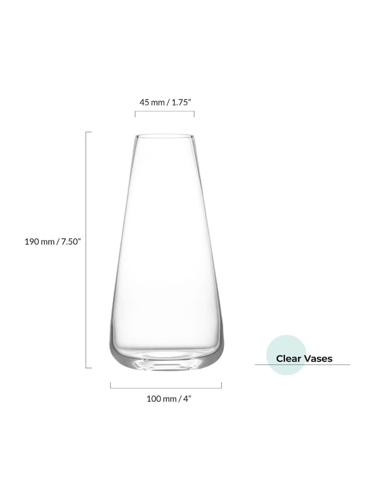 Anton Studio Designs Clear Small York Vase - Image 5 of 5