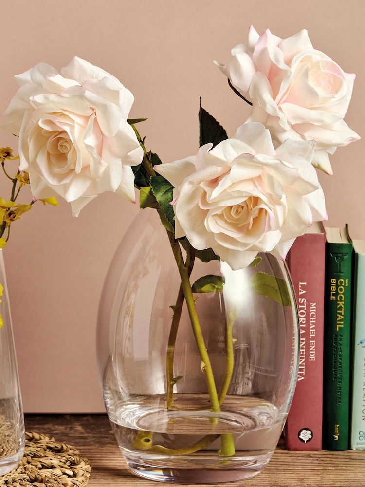 Anton Studio Designs Clear Large Highbury Vase - Image 1 of 6