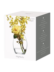 Anton Studio Designs Clear Large Highbury Vase - Image 4 of 6