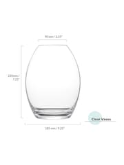 Anton Studio Designs Clear Large Highbury Vase - Image 6 of 6
