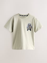smALLSAINTS Multi Graphic Boys Crew Neck T-Shirts 3 Pack - Image 2 of 7