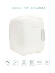 MONCOOK White Mini Fridge 9 Litre - Image 2 of 7
