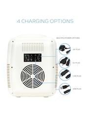 MONCOOK White Mini Fridge 9 Litre - Image 5 of 7