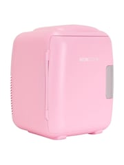 MONCOOK Pink Mini Fridge 9 Litre - Image 1 of 7