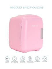 MONCOOK Pink Mini Fridge 9 Litre - Image 2 of 7
