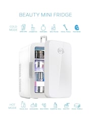 Body Escape White Mini Fridge with Glass Door 10 Litre - Image 8 of 8
