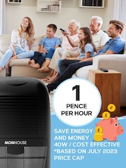 MONHOUSE White Air Dehumidifier 1500ml With Moisture Absorber - Image 7 of 7