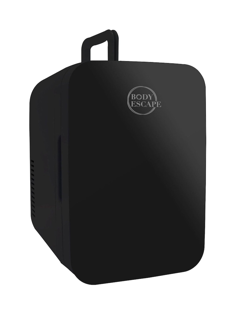 Body Escape Black Mini Fridge With Glass Door 6 Litre - Image 1 of 8