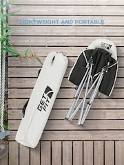 Get Fit Grey Moon Premium Outdoor Folding Camping Chair - Image 4 of 7