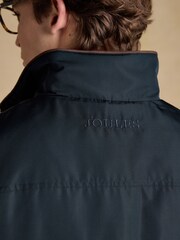 Joules Farnham Navy Blue Padded Fleece Lined Gilet - Image 10 of 11