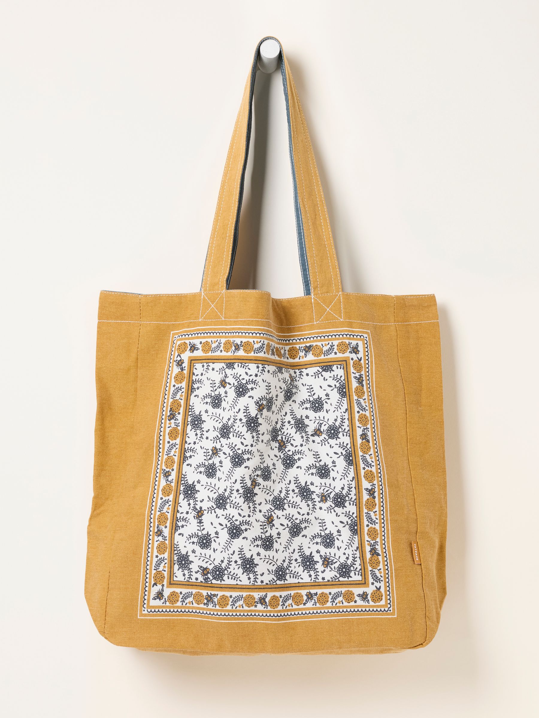 Fat Face - Women - Tote Bag - Yellow - Floral