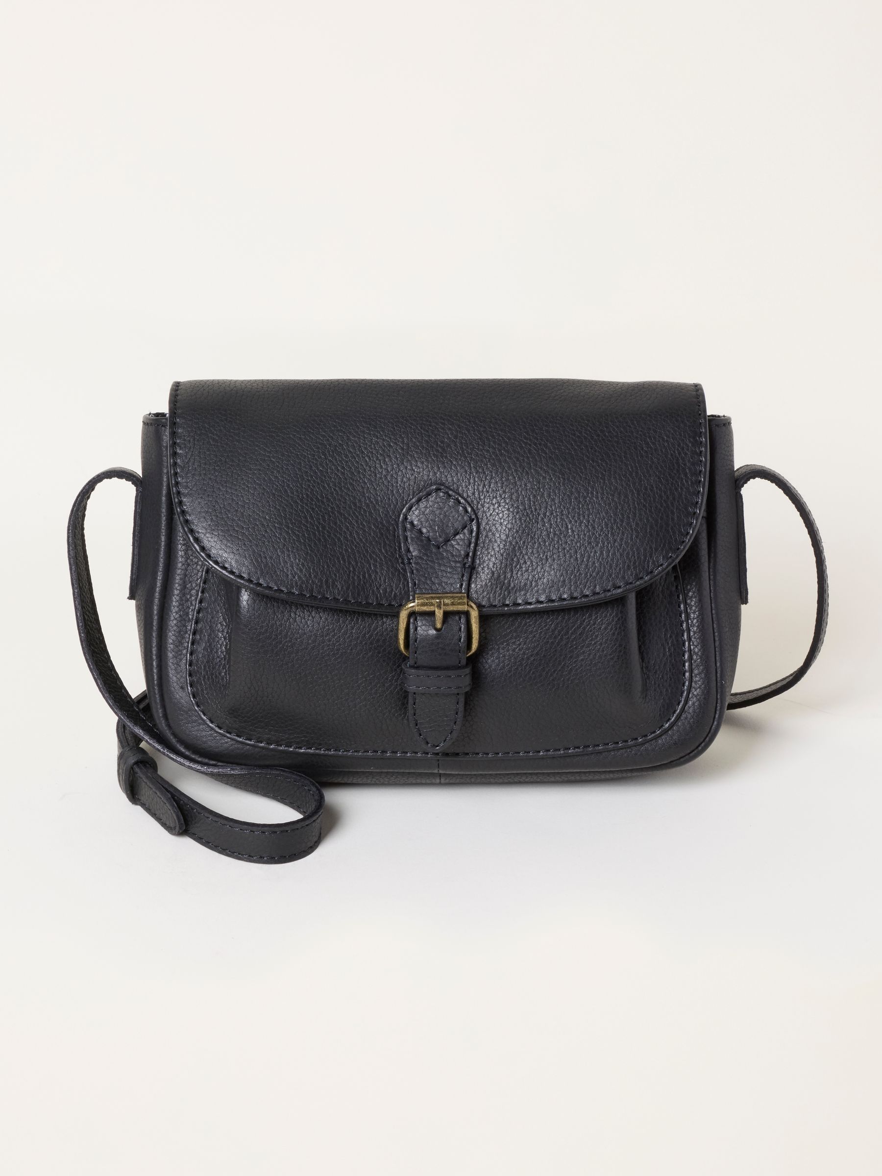Fat Face - Women - Crossbody Bag - Leather - Black