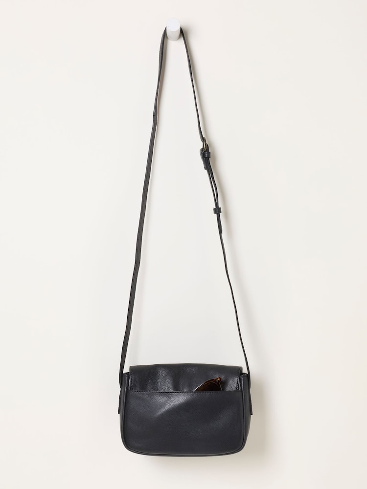FatFace Black Pixie Leather Crossbody Bag - Image 2 of 3