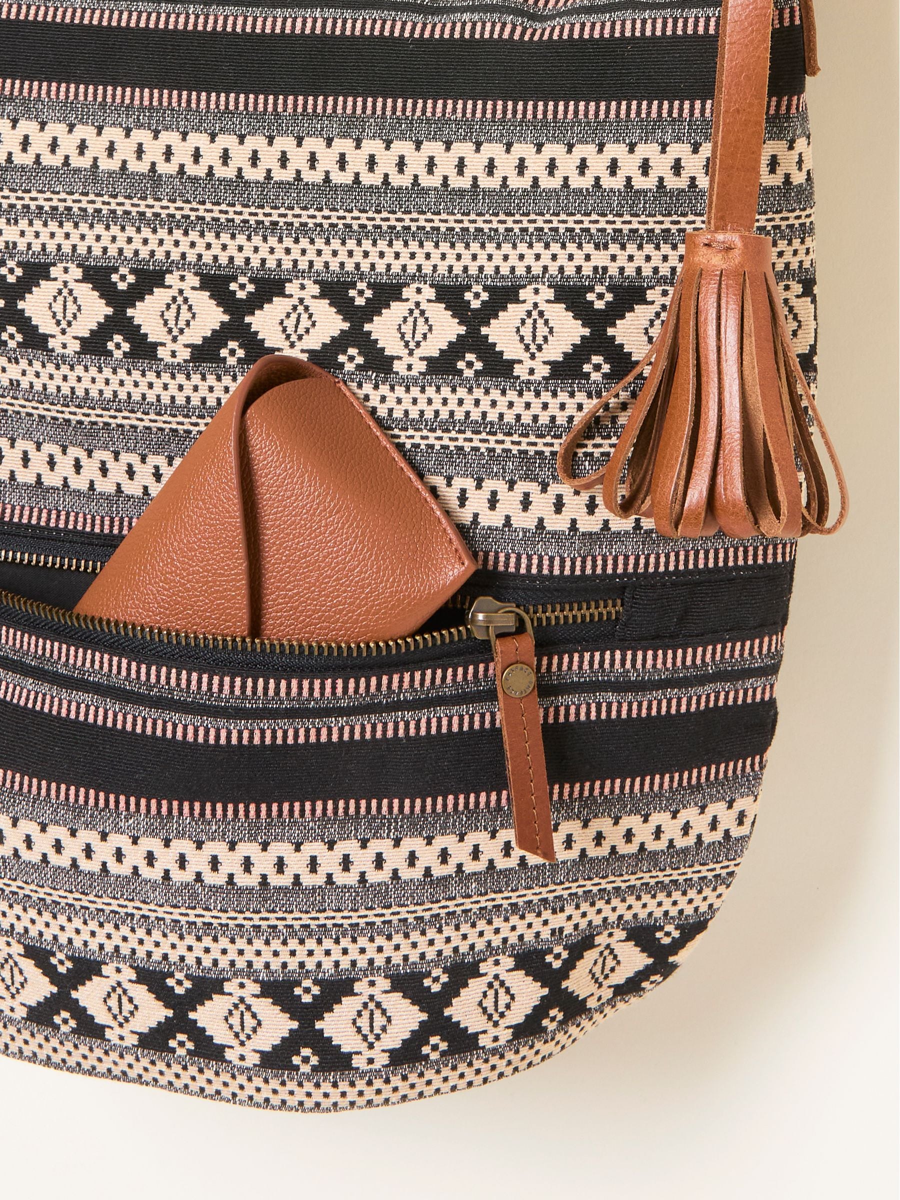 Buy FatFace Evalie Black Woven Crossbody Bag from Next USA