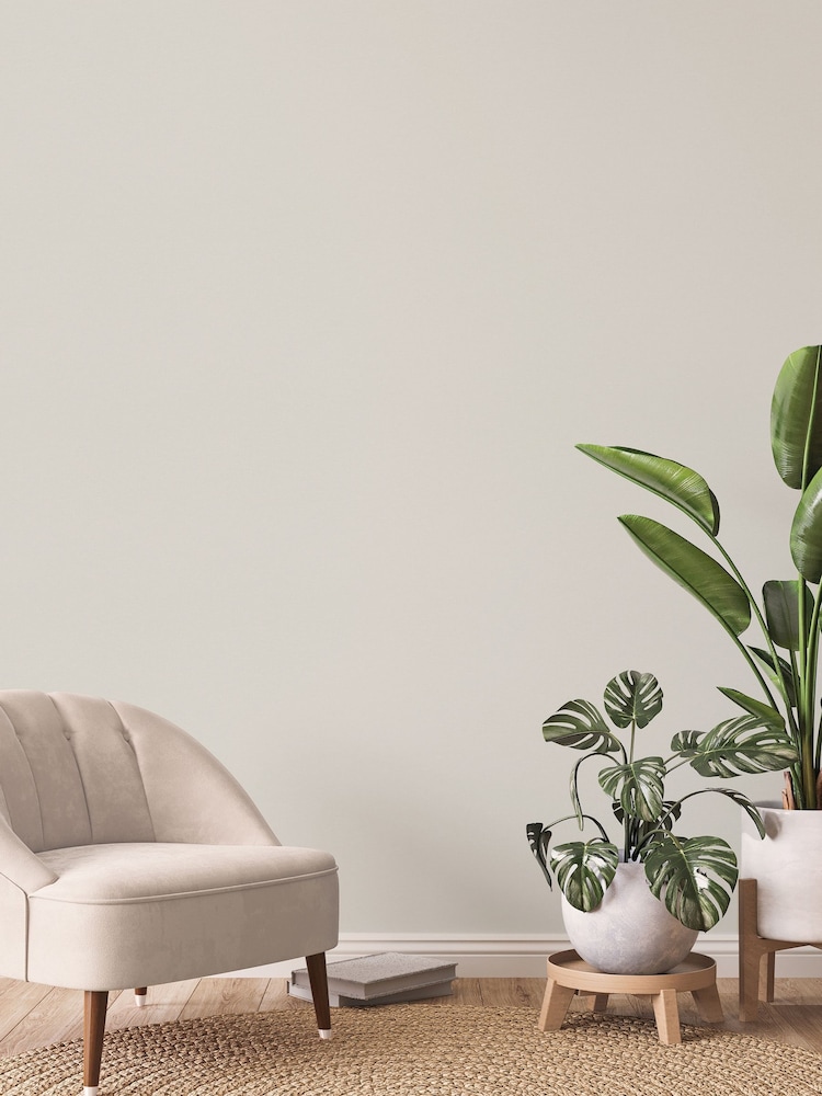 Style Sisters Beige Plain Texture 10M Wallpaper - Image 1 of 3