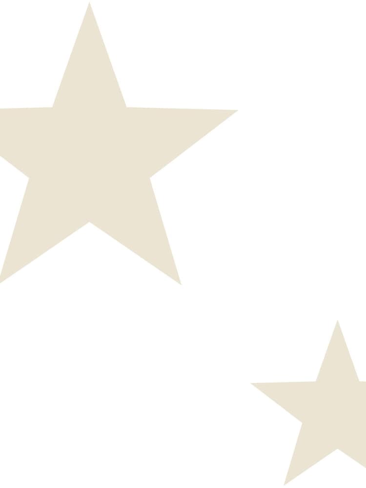 Style Sisters Beige Double Star 10M Wallpaper - Image 2 of 3