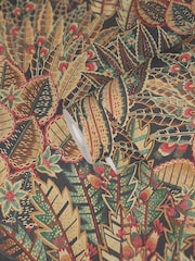 Galerie Bronze Brown Welcome Home Floral Print 10M Wallpaper - Image 3 of 6