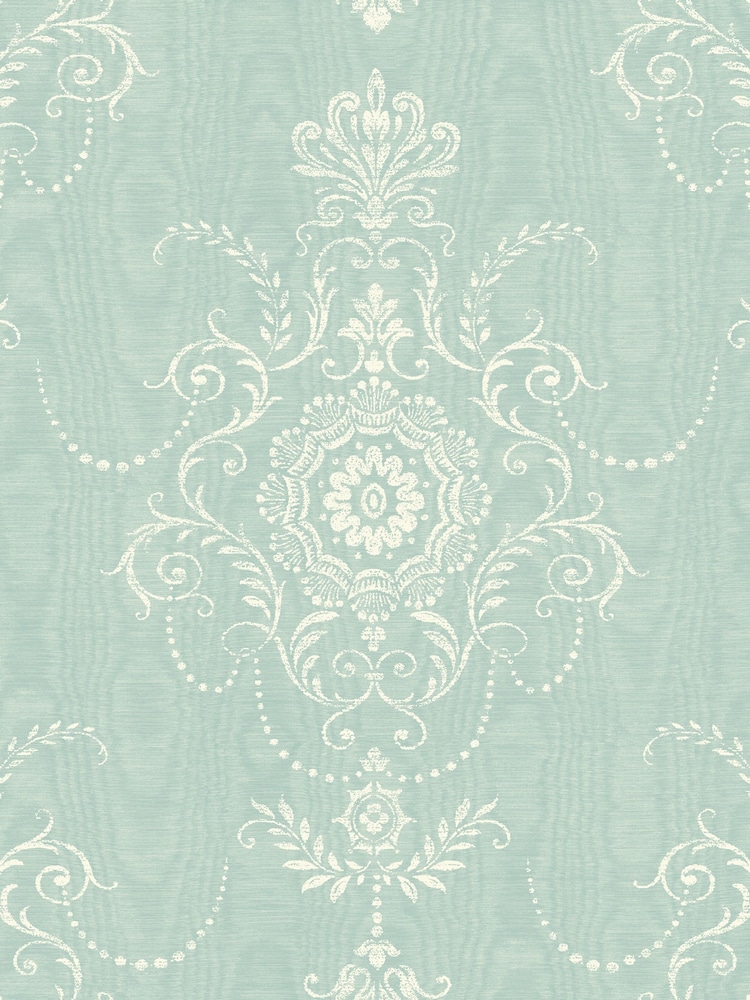 Galerie Blue French Country Damask 10M Wallpaper - Image 2 of 2