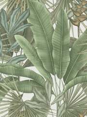 Galerie Green Welcome Home Tree Leaf 10M Wallpaper - Image 2 of 6