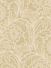 Laurence Llewelyn-Bowen Yellow Sunnyside Up Floral Print 10M Wallpaper - Image 2 of 4