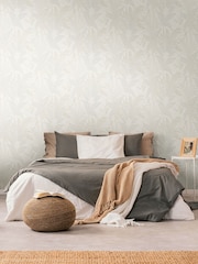 Galerie Beige Welcome Home Tree Leaf 10M Wallpaper - Image 4 of 5