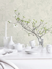 Galerie Green Sommarang 2 Woodland 10M Wallpaper - Image 1 of 2