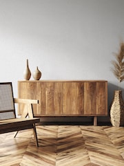 Laurence Llewelyn-Bowen Beige Tit Willow Tree Leaf 10M Wallpaper - Image 1 of 4