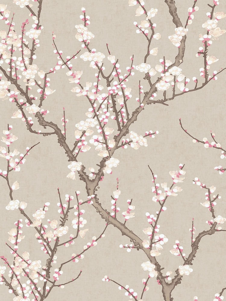 Galerie Bronze Brown Spring Blossom Tree 10M Wallpaper - Image 2 of 2