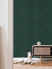 Galerie Green Welcome Home Tree Leaf 10M Wallpaper - Image 1 of 5