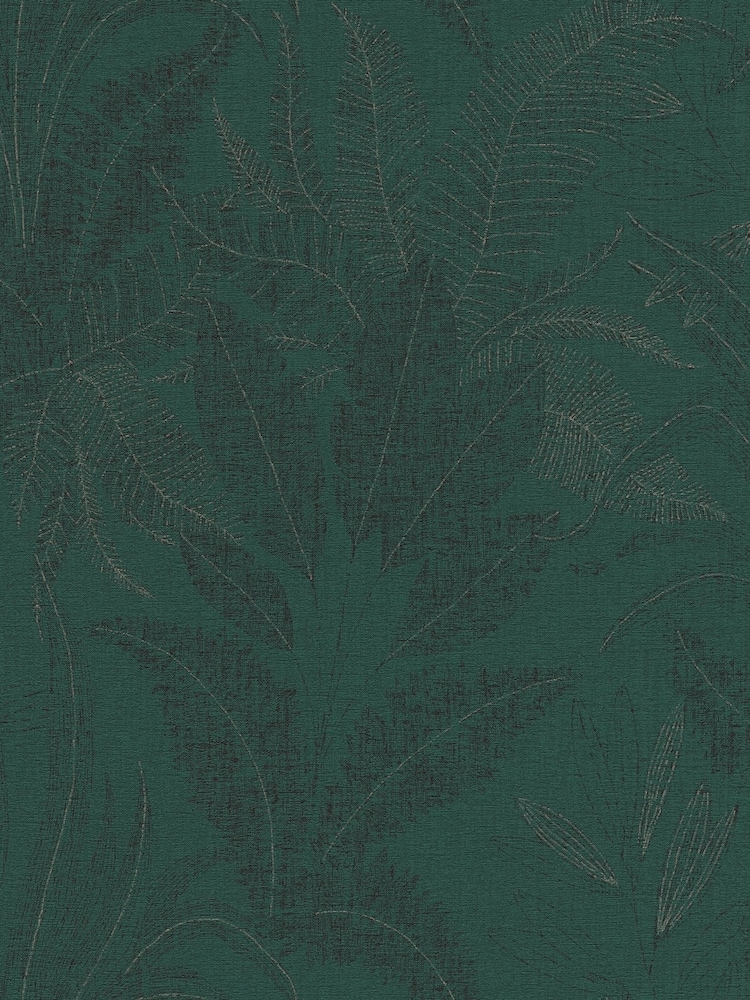 Galerie Green Welcome Home Tree Leaf 10M Wallpaper - Image 2 of 5