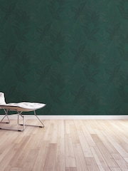 Galerie Green Welcome Home Tree Leaf 10M Wallpaper - Image 4 of 5