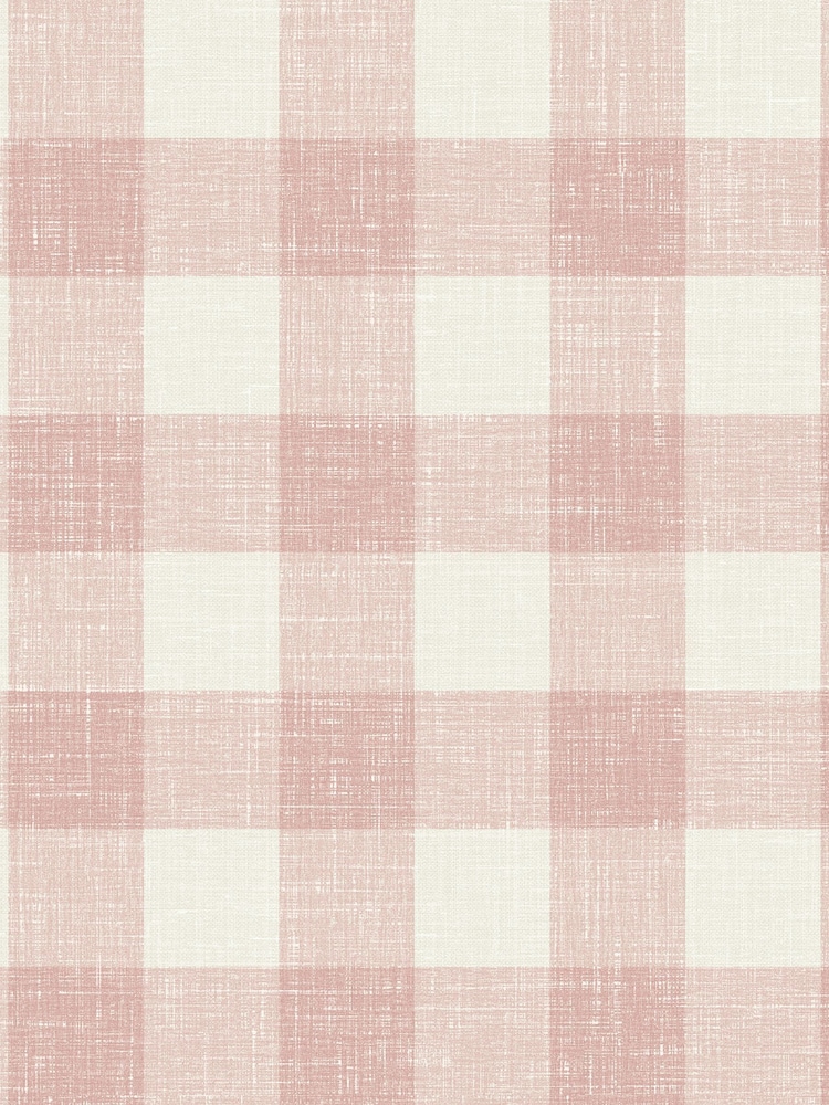 Galerie Pink French Country Plaid 10M Wallpaper - Image 2 of 2