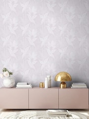 Galerie Purple Welcome Home Tree Leaf 10M Wallpaper - Image 1 of 4