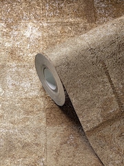 Galerie Gold Welcome Home Tile 10M Wallpaper - Image 3 of 5